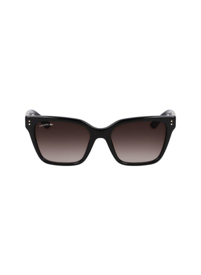 Buy FULL RIM ACETATE MODIFIED RECTANGLE LACOSTE SUNS L6022S 5418 (001) BLACK in UAE