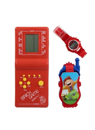 Buy Tetris Classic Brick Games Console With Watch And Phone Toy in Saudi Arabia