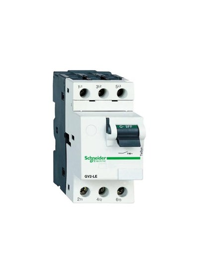 اشتري Schneider Electric Tesys Gv2 Motor Circuit Breaker, 3P, 10A, Magnetic, Toggle Control, Screw Clamp Terminals في مصر