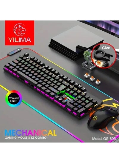 Buy GAMING MOUSE AND KB COMBO FOR MAC AND Windows ENGLISH in Saudi Arabia