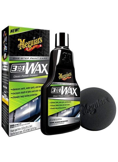 اشتري G191016 3-in-1 Wax (Clean-Polish-Protect) 473ml في الامارات