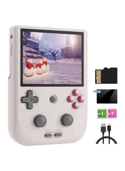 اشتري RG405V Retro Video Handheld Game Console Android 12 System 4 inch IPS Touch Screen Game Player Built-in 128G TF Card 3154 Classic Games 5500 mAh Battery Compatible with Bluetooth and WiFi في الامارات