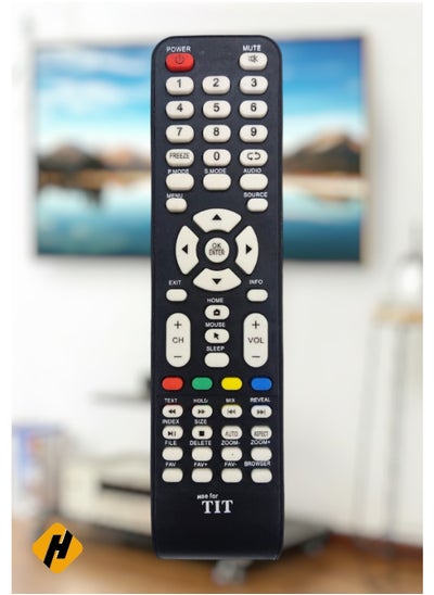 Buy TIT LCD Remote | Replacement Remote Control For TIT Smart LCD LED in Saudi Arabia