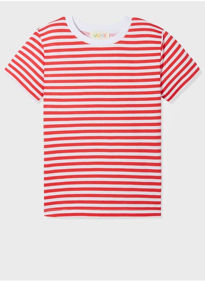 Buy Kids Striped T-Shirt in UAE