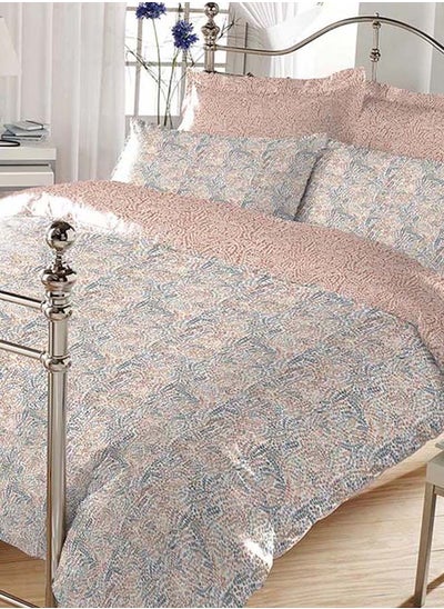 اشتري Daybreak Comforter and Pillowcase Set, Multicolour - 210 TC, 150x200 cm في الامارات