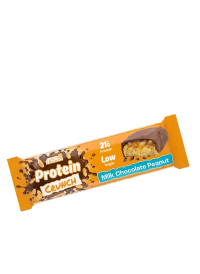 Buy Applied Nutrition Protein Crunch Bar, Milk Chocolate Peanut, 1 Bar in UAE