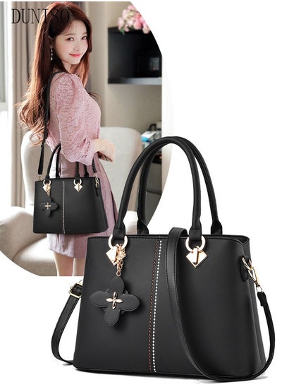 اشتري Women's Fashion Handbag Faux Leather Crossbody Bag For Women Large Capacity Tote Bags Top Handle Satchel Fashionable Travel Shoulder Bag For Ladies في الامارات