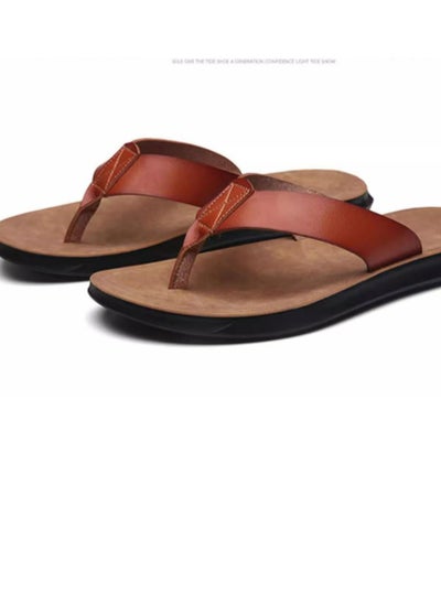 Buy Men's Cork Slippers  Beach Slippers in Saudi Arabia