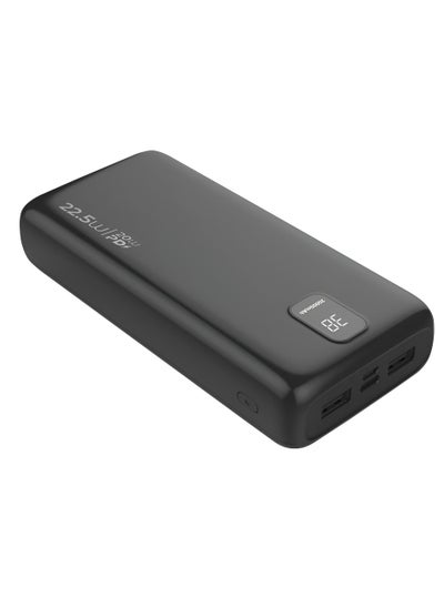 اشتري 20000mAh Power Bank  With Type-C And Lightning Output Cable Black,Large Capacity Battery,Long Battery Life,Suitable for Business Trip/Travel في السعودية