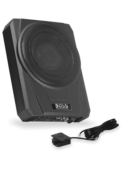 اشتري BOSS Audio Systems BASS10 Amplified Car Subwoofer - Low Profile, 10 Inch Subwoofer, Remote Subwoofer Control, for Vehicles Needing Bass with Limited Space, Remote Subwoofer Control في الامارات