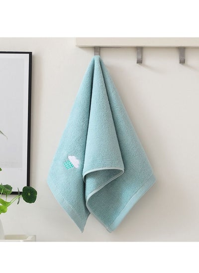 Buy M MIAOYAN Cotton Weather Cute Soft Absorbent Towel Blue in Saudi Arabia