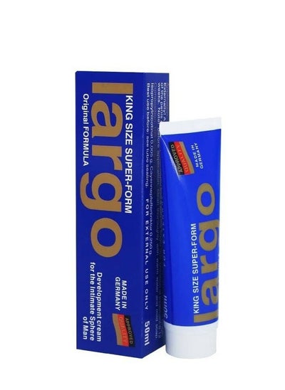 اشتري Largo Cream King Size Super Form Enlargement 40ml Original Inverma Delay Large Strong في الامارات