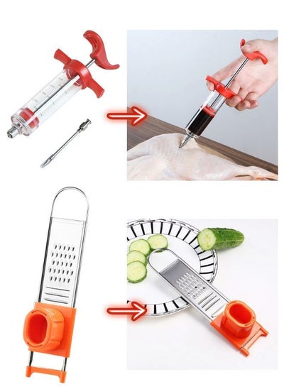 Buy grater and Meat Marinade Injector in Egypt