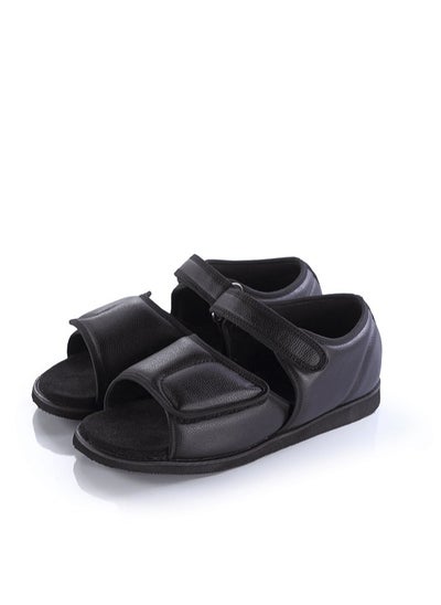 Buy Open medical shoes for diabetics and foot swelling, size (43) in Saudi Arabia