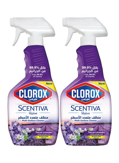 Buy Multi Surface Cleaner Lavender Scent Pack Of 2 500ml in UAE