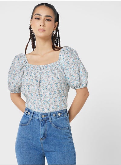 Buy Puff Sleeve Top in Saudi Arabia