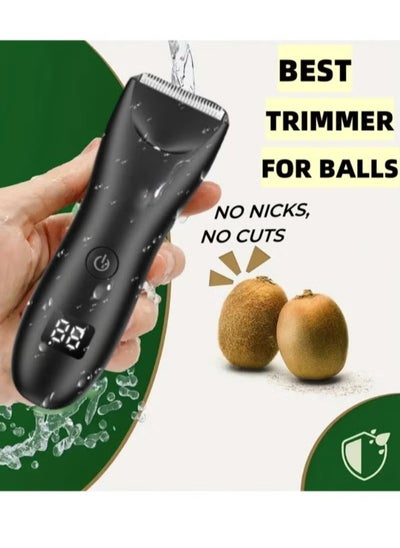 Buy Body Trimmer for Men, Men Grooming for Groin and Body,Electric Ball Trimmer,Body Shaver Groomer Safe Suitable for Sensitive Areas Ball Shaver Rechargeable Waterproof Wet/Dry in Saudi Arabia