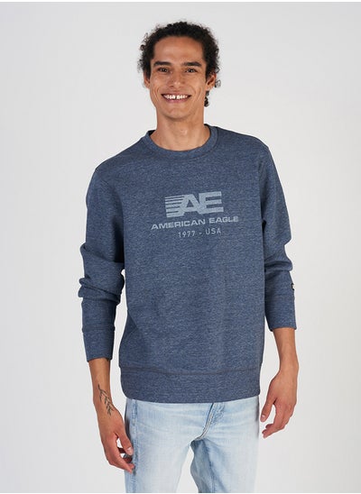 Buy AE Active 24/7 Crew Neck Graphic Sweatshirt in UAE