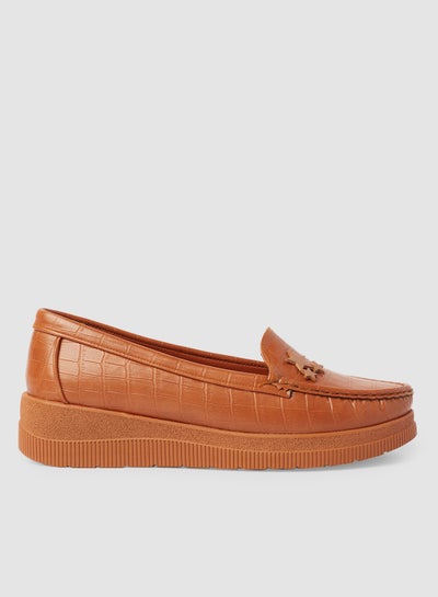 Buy Textured Platform Loafers in Egypt