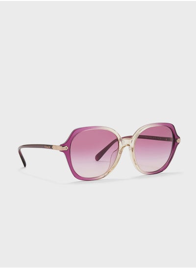 Buy 0Hc8377U Oversized Sunglasses in UAE