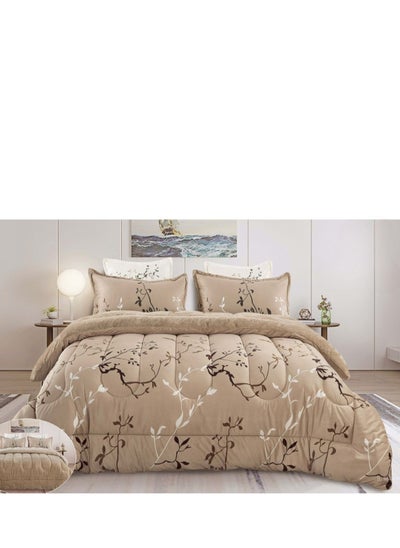 Buy Winter double bedspread with a patterned design to keep you warm in Saudi Arabia