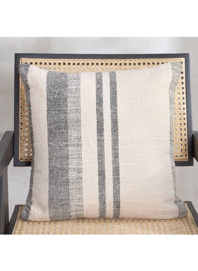 Buy Prism Striped Filled Cushion 45 x 45 cm in UAE