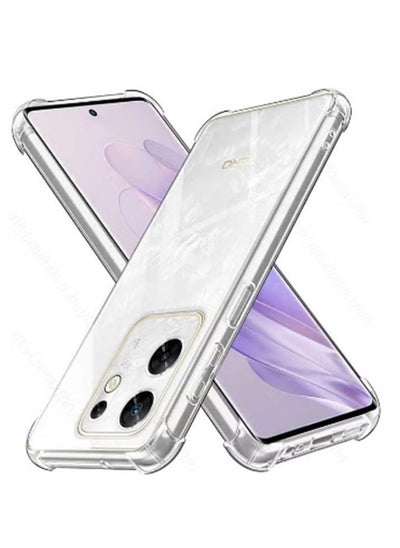 اشتري Phone Case For Infinix Zero 30 4G Crystal Clear Ultra Slim Anti Scratch Shockproof Protective TPU Back Cover في السعودية