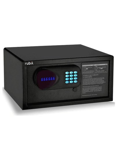 اشتري Hotel Size Safe Box Vault With Digital Pin Code Lock and Back-lit Keypad for Home Business Office Hotel Room Suitable for Cash Money Documents 14in Laptop Tablets Camera Jewelry Passports في الامارات