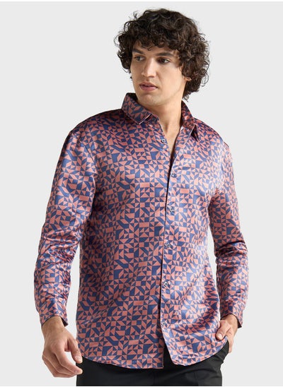 اشتري Printed  Regular Fit Shirt في السعودية