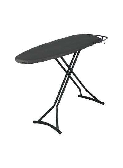 Buy Durable and Foldable Free Standing Mesh Top Ironing Board Grey and Black in Saudi Arabia