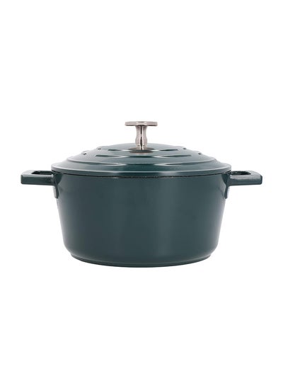 Buy MasterClass Cast Aluminium 2.5L Round Casserole Dish with Lid in UAE