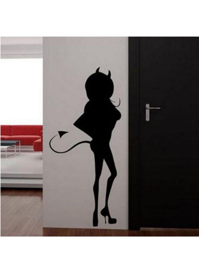 اشتري Halloween  Witch Devil Glass Windows A Living Room Sanctum Wall Stickers في مصر