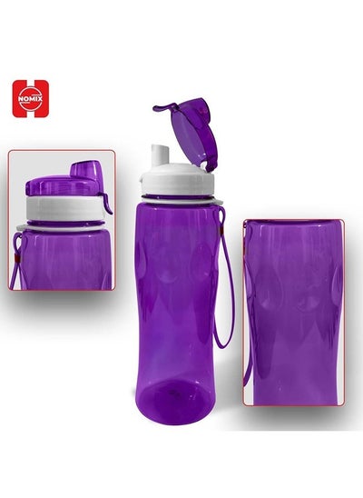 Buy Water bottle 800ml eastern design purple in Egypt