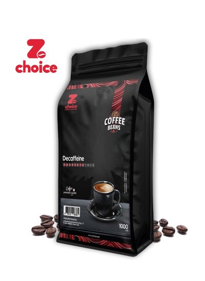 Buy Coffee Beans Decaffeine Intensity 8 Premium Quality 1000g in UAE