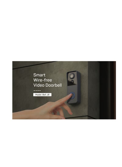 Buy ANRAN Smart Wire-free Video Doorbell ,Minimalist Design,,Li-ion Battery Built-in,IP65 Rates Weatherproof,Easy to Install,Easy to Use. in UAE