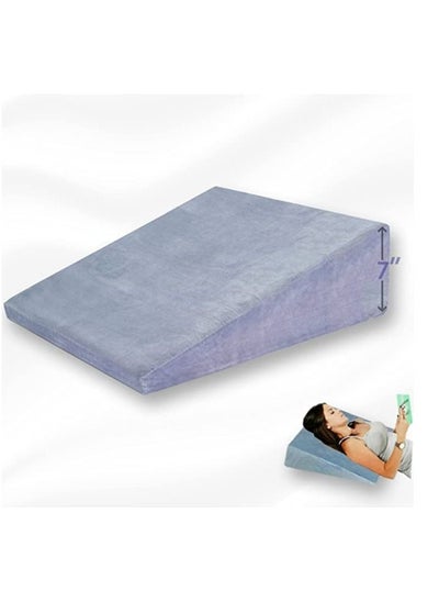 Buy Creative Planet Plush Wedge Comfort Pillow for Adults & Kids with Acid Reflux GERD Respiratory Problems (Basic) in UAE