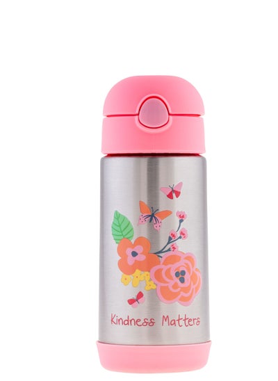 Buy Double Wall Ss Bottle - Floral in UAE