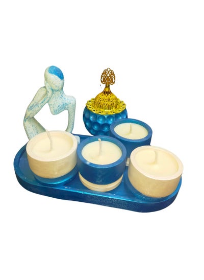 Buy Candles, incense burner, thinker resin and coaster gift in Egypt