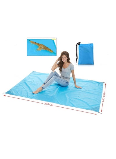 Buy Folding Camping Mat Outdoor Picnic Pad Anti-Sand Blanket Waterproof Beach Mat in UAE