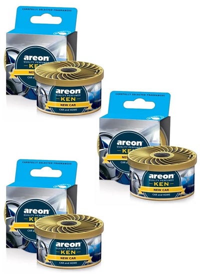 Buy Ken Prefume Car Air Freshener 3 Pcs, New Car in UAE