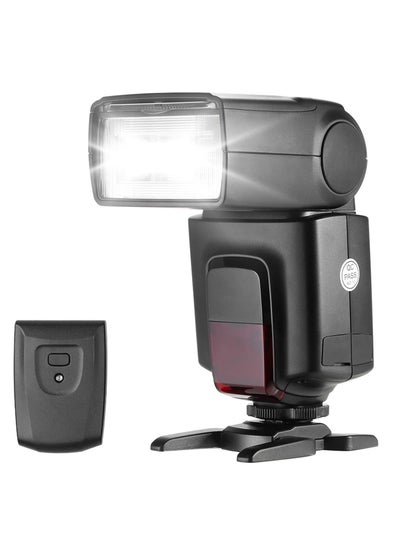 Buy TT520ⅡUniversal On-Camera Flash Electronic Speedlite + AT-16 2.4G Wireless Trigger Transmitter Guide Number 33 S1 S2 Modes Replacement for Canon Nikon Pentax in UAE