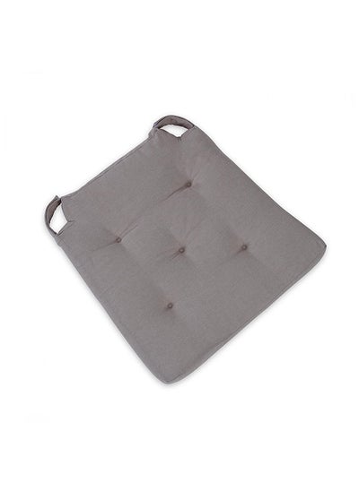 Buy Carmel Chair Pad 43x37Cm Brown in UAE