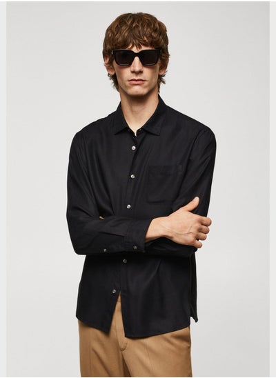 Buy Pocket Detailed Regular Fit Shirt in UAE