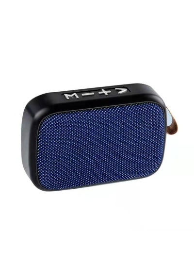 Buy New G2 portable Bluetooth speaker home audio mini voice broadcast subwoofer computer desktop speakerBlue Blue in UAE