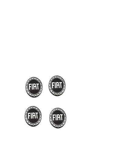 اشتري Car tire cover for Fiat, four pieces, black في مصر