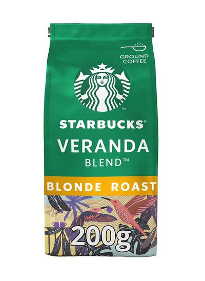 Buy Veranda Blend Blonde Roast Ground Coffee Bag 200 grams in UAE