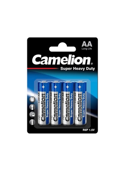 اشتري Camelion Super Heavy Duty Batteries R6P4-AA AND R03P4-AAA في مصر