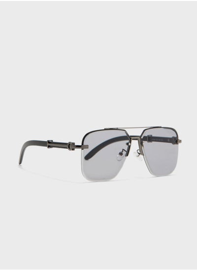 Buy Anti Blue  Lens Angular Clubmaster  Laptop Optic Glasses in UAE