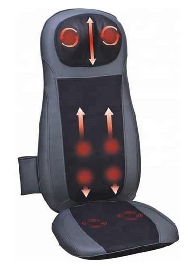 Buy Relax Smart Shiatsu Back Massager, Massage Cushion with Heat, Massage Chair for Neck, Back, Shoulders and Height-Adjustable Massage Seat in Saudi Arabia