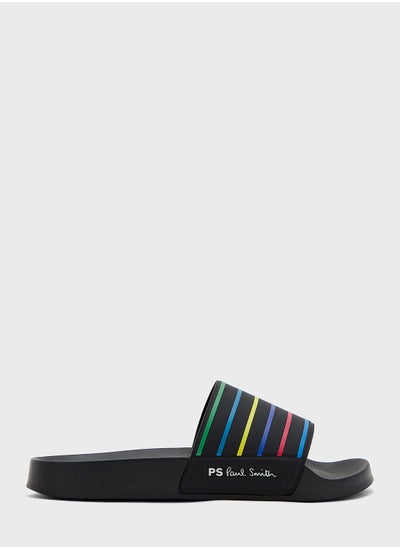 Buy Summit Striped Slides in Saudi Arabia